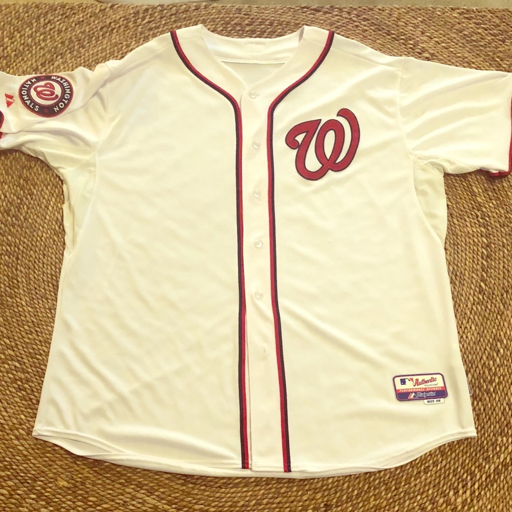 MLB Authentic Washington Nationals Team Jersey S56